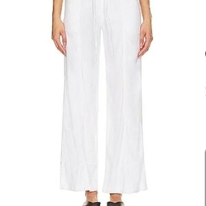 Hudson Jeans Women's Crisp White Wide-Leg Pants
